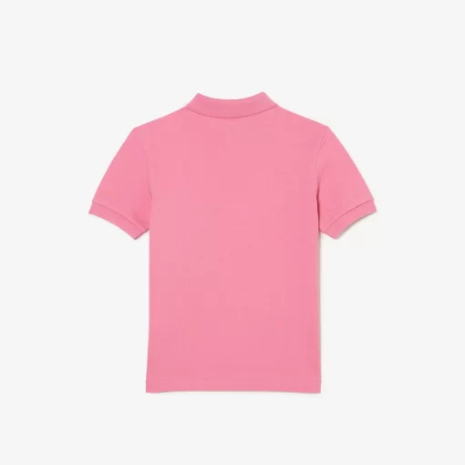 Lacoste Mädchenkleidung>Regular Fit -Kinder-Polo Aus Petit Pique Reseda Rosa 2R3