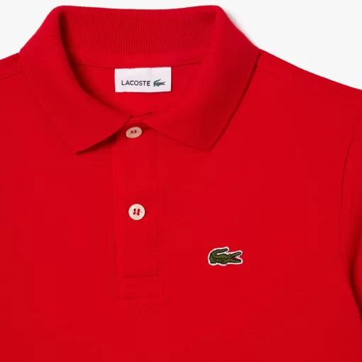 Lacoste Mädchenkleidung>Regular Fit -Kinder-Polo Aus Petit Pique Rot 240