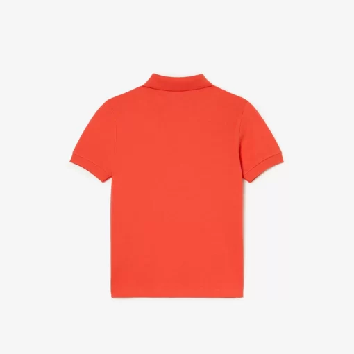 Lacoste Mädchenkleidung>Regular Fit -Kinder-Polo Aus Petit Pique Orange 02K