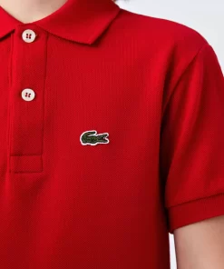 Lacoste Mädchenkleidung>Regular Fit -Kinder-Polo Aus Petit Pique Rot 240