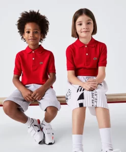 Lacoste Mädchenkleidung>Regular Fit -Kinder-Polo Aus Petit Pique Rot 240