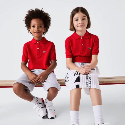 Lacoste Mädchenkleidung>Regular Fit -Kinder-Polo Aus Petit Pique Rot 240