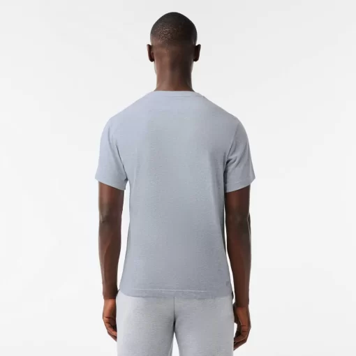 Lacoste Fitnessstudio & Training>Regular Fit Sport T-Shirt Aus Baumwolle Heidekraut Grau Cca