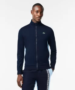 Lacoste Tennis>Ripstop Tennis Sweatshirt Navy Blau / Blau Ge5