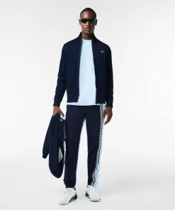 Lacoste Tennis>Ripstop Tennis Sweatshirt Navy Blau / Blau Ge5