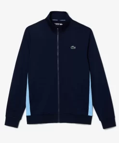 Lacoste Tennis>Ripstop Tennis Sweatshirt Navy Blau / Blau Ge5