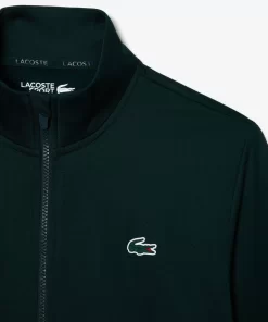 Lacoste Tennis>Ripstop Tennis Sweatshirt Grun / Navy Blau Dq5