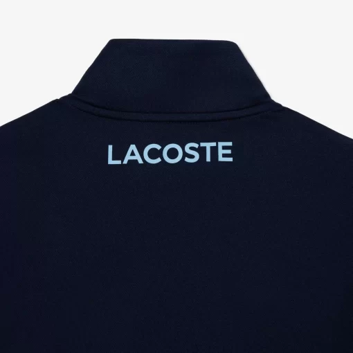 Lacoste Tennis>Ripstop Tennis Sweatshirt Navy Blau / Blau Ge5