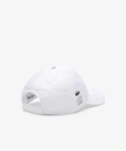 Lacoste Caps & Hüte>Schirmmutze Club Med Aus Gabardine Weis 001