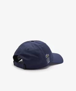 Lacoste Caps & Hüte>Schirmmutze Club Med Aus Gabardine Navy Blau 166