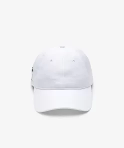 Lacoste Caps & Hüte>Schirmmutze Club Med Aus Gabardine Weis 001