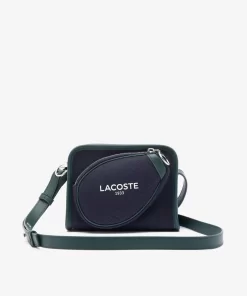 Lacoste Crossbody Taschen>Schultertasche Aus Textil Im Tennis-Style Abimes / Sinople M41