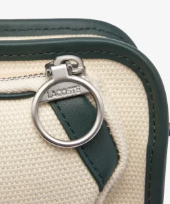 Lacoste Crossbody Taschen>Schultertasche Aus Textil Im Tennis-Style Farine Sinople F89