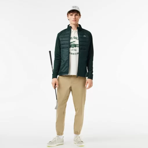 Lacoste Golf>Schutzende Golf-Windjacke Grun Exz