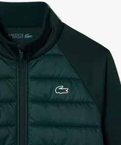 Lacoste Golf>Schutzende Golf-Windjacke Grun Exz