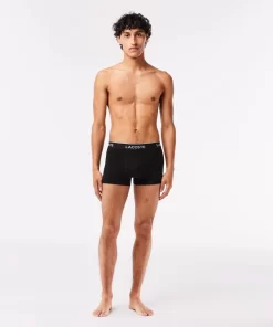 Lacoste Unterwäsche & Loungewear>Schwarze Herren Boxershorts Im 3Er-Pack Schwarz 031