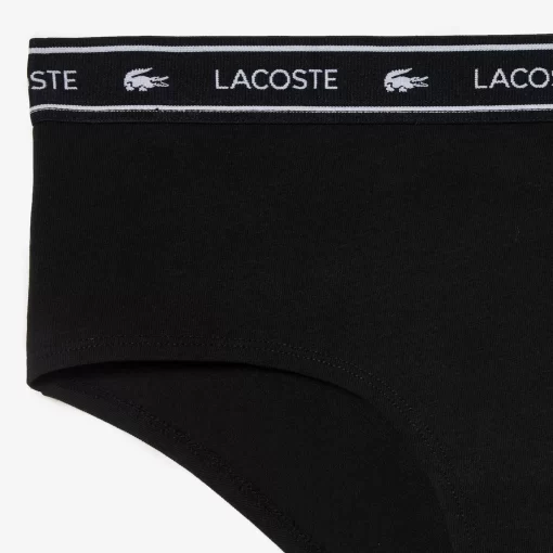 Lacoste Unterwäsche & Loungewear>Shorty Mit Logo Schwarz 031