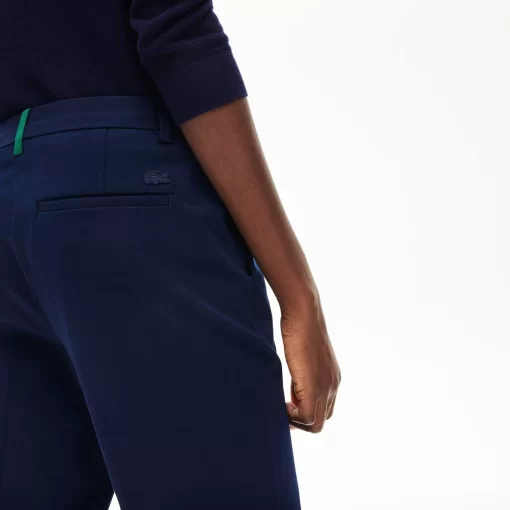 Lacoste Hosen & Shorts>Slim Fit Damen Chinos Aus Stretch-Baumwolle Navy Blau 166