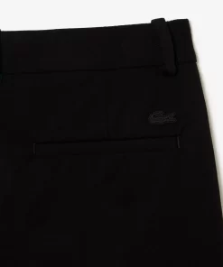 Lacoste Hosen & Shorts>Slim Fit Damen Chinos Aus Stretch-Baumwolle Schwarz 031