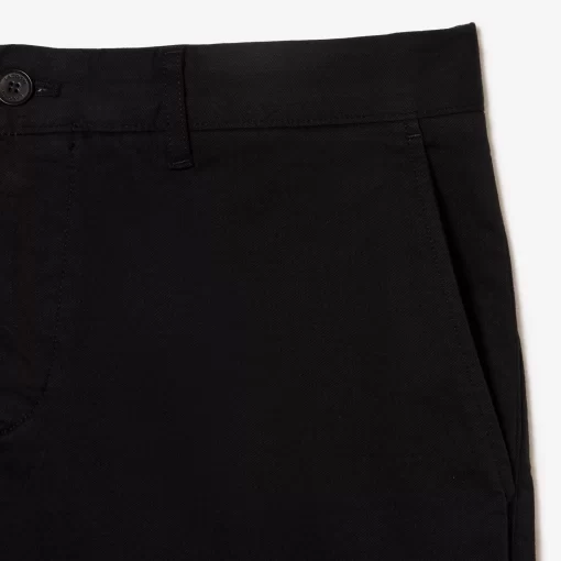 Lacoste Hosen & Shorts>Slim Fit Herren-Bermudas Aus Baumwolle Mit Stretch Schwarz 031