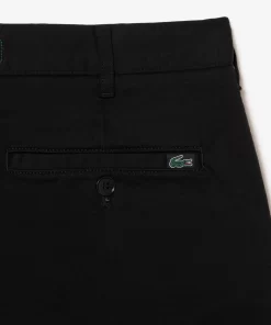 Lacoste Hosen & Shorts>Slim Fit Herren-Bermudas Aus Baumwolle Mit Stretch Schwarz 031