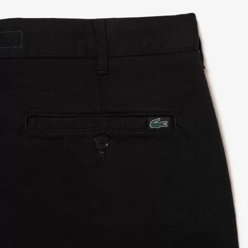 Lacoste Hosen & Shorts>Slim Fit Herren-Bermudas Aus Baumwolle Mit Stretch Schwarz 031