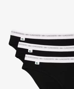 Lacoste Unterwäsche & Loungewear>Slips Im 3Er-Pack Schwarz 031