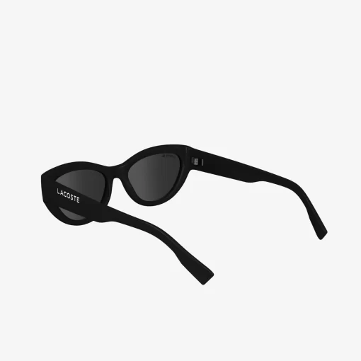 Lacoste Sonnenbrillen>Sonnenbrille Active Mit Katzenaugen Black / Blue / Black 001