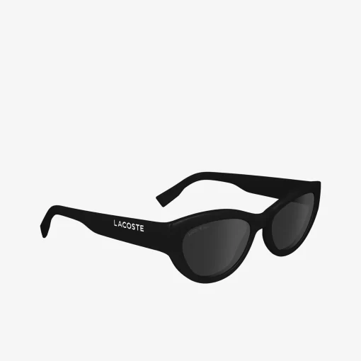 Lacoste Sonnenbrillen>Sonnenbrille Active Mit Katzenaugen Black / Blue / Black 001