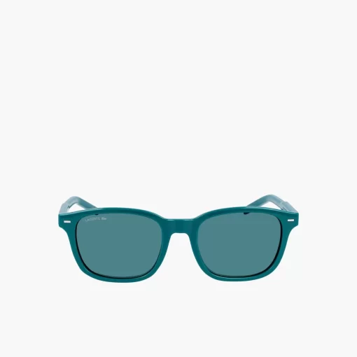 Lacoste Accessoires>Sonnenbrille Mit Eckigem Rahmen Ant Blue 466