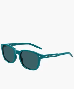 Lacoste Accessoires>Sonnenbrille Mit Eckigem Rahmen Ant Blue 466