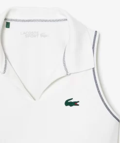 Lacoste Fitnessstudio & Training>Sport-Bh Im Polo-Style Aus Recycelten Fasern Weis 70V