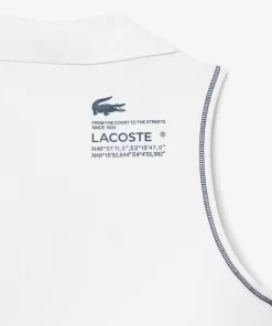 Lacoste Fitnessstudio & Training>Sport-Bh Im Polo-Style Aus Recycelten Fasern Weis 70V