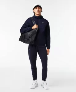 Lacoste Fitnessstudio & Training>Sportjacke Mit Kapuze Aus Recycelten Fasern Navy Blau 5Fs