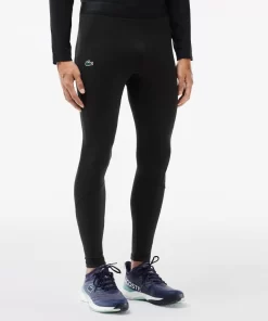 Lacoste Fitnessstudio & Training>Sport-Leggings Aus Recycelten Fasern Schwarz 031