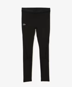 Lacoste Fitnessstudio & Training>Sport-Leggings Aus Recycelten Fasern Schwarz 031