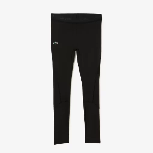 Lacoste Fitnessstudio & Training>Sport-Leggings Aus Recycelten Fasern Schwarz 031