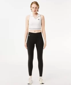 Lacoste Fitnessstudio & Training>Sport-Leggings Mit Mini-Tasche Schwarz 031