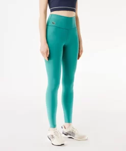 Lacoste Fitnessstudio & Training>Sport-Leggings Mit Mini-Tasche Blau Si0