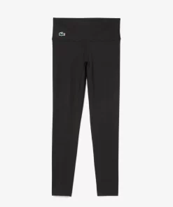 Lacoste Fitnessstudio & Training>Sport-Leggings Mit Mini-Tasche Schwarz 031