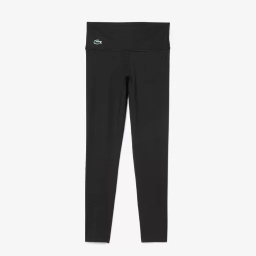 Lacoste Fitnessstudio & Training>Sport-Leggings Mit Mini-Tasche Schwarz 031