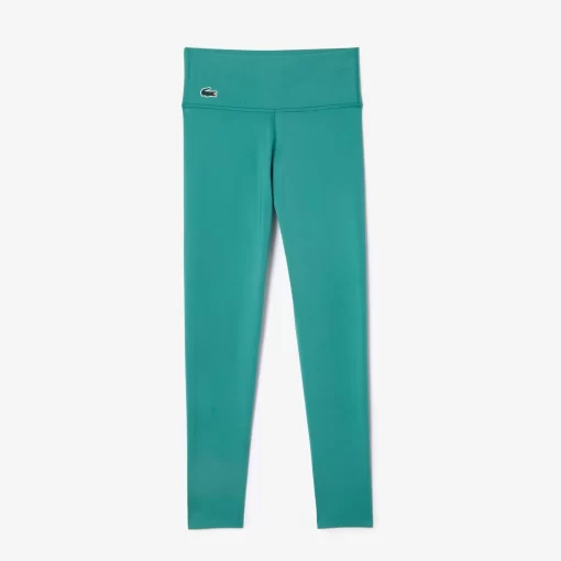 Lacoste Fitnessstudio & Training>Sport-Leggings Mit Mini-Tasche Blau Si0