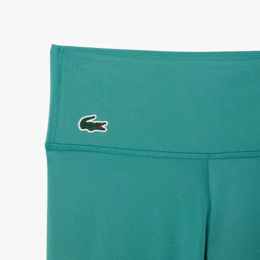 Lacoste Fitnessstudio & Training>Sport-Leggings Mit Mini-Tasche Blau Si0