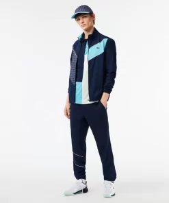 Lacoste Tennis>Sportsuit Tennis-Trainingsanzug Auf Stretch-Gewebe Navy Blau / Blau / Weis Rig