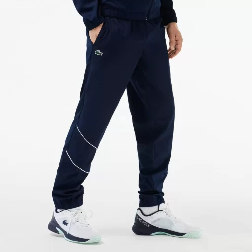 Lacoste Tennis>Sportsuit Tennis-Trainingsanzug Auf Stretch-Gewebe Navy Blau / Blau / Weis Rig