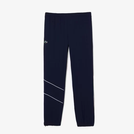 Lacoste Tennis>Sportsuit Tennis-Trainingsanzug Auf Stretch-Gewebe Navy Blau / Blau / Weis Rig