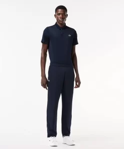 Lacoste Tennis>Stretchige Tennis-Trainingshosen Navy Blau 423