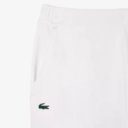 Lacoste Tennis>Stretchige Tennis-Trainingshosen Weis 800