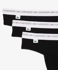 Lacoste Unterwäsche & Loungewear>Strings Im 3Er-Pack Schwarz 031