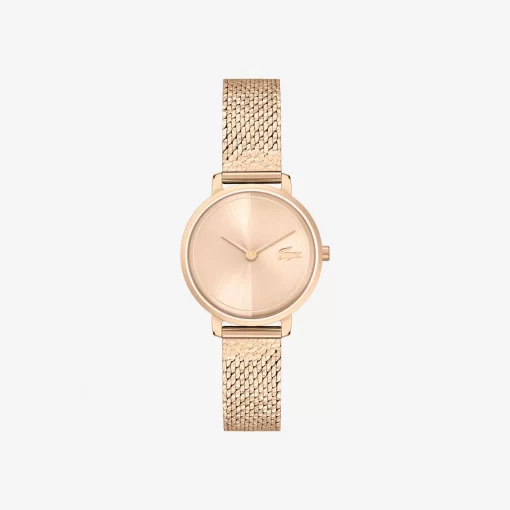 Lacoste Uhren>Suzanne Zweizeigeruhr Aus Gelbgoldfarbenem Ip-Mesh Gold 000